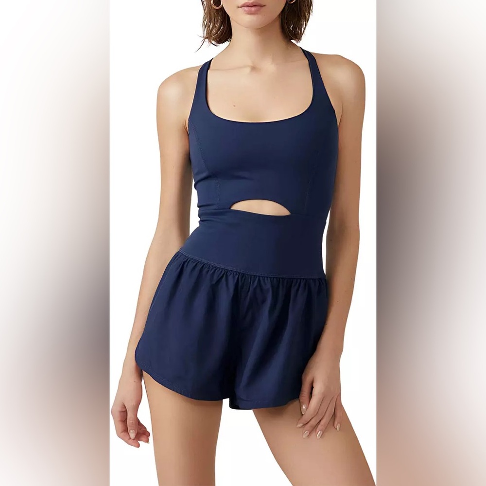Free People Righteous Runsie Navy XS